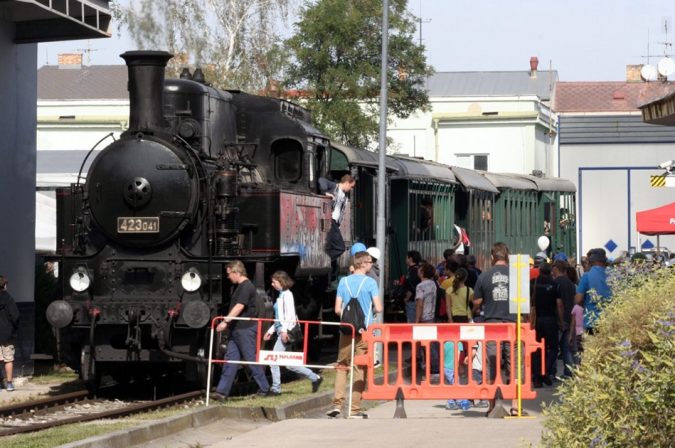 Jízdní řád parního vlaku v rámci akcí DOD 2018 v Teplárně České Budějovice a NDŽ 2018